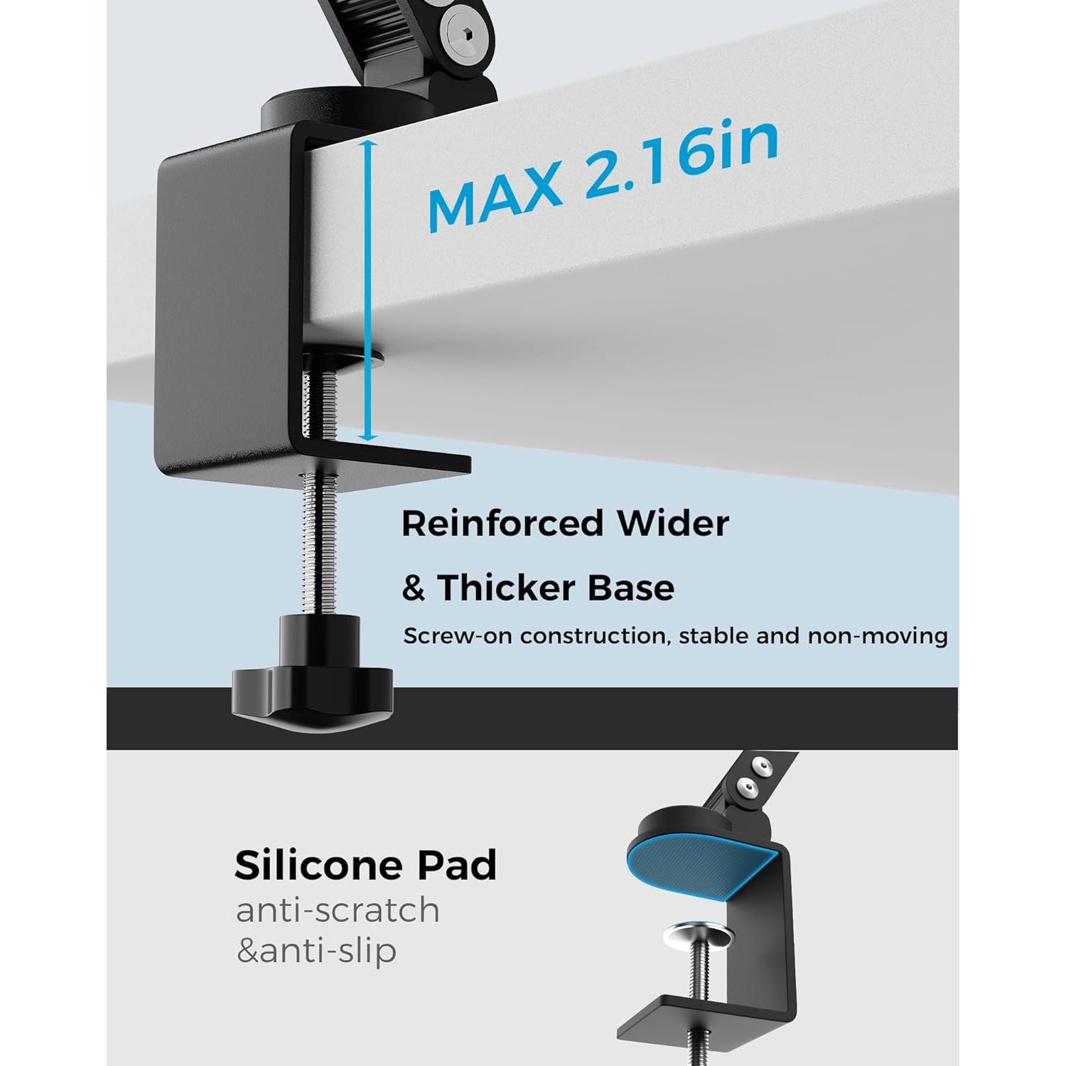 Soporte Plegable Ajustable QJYKIONE para Tableta 15.6"