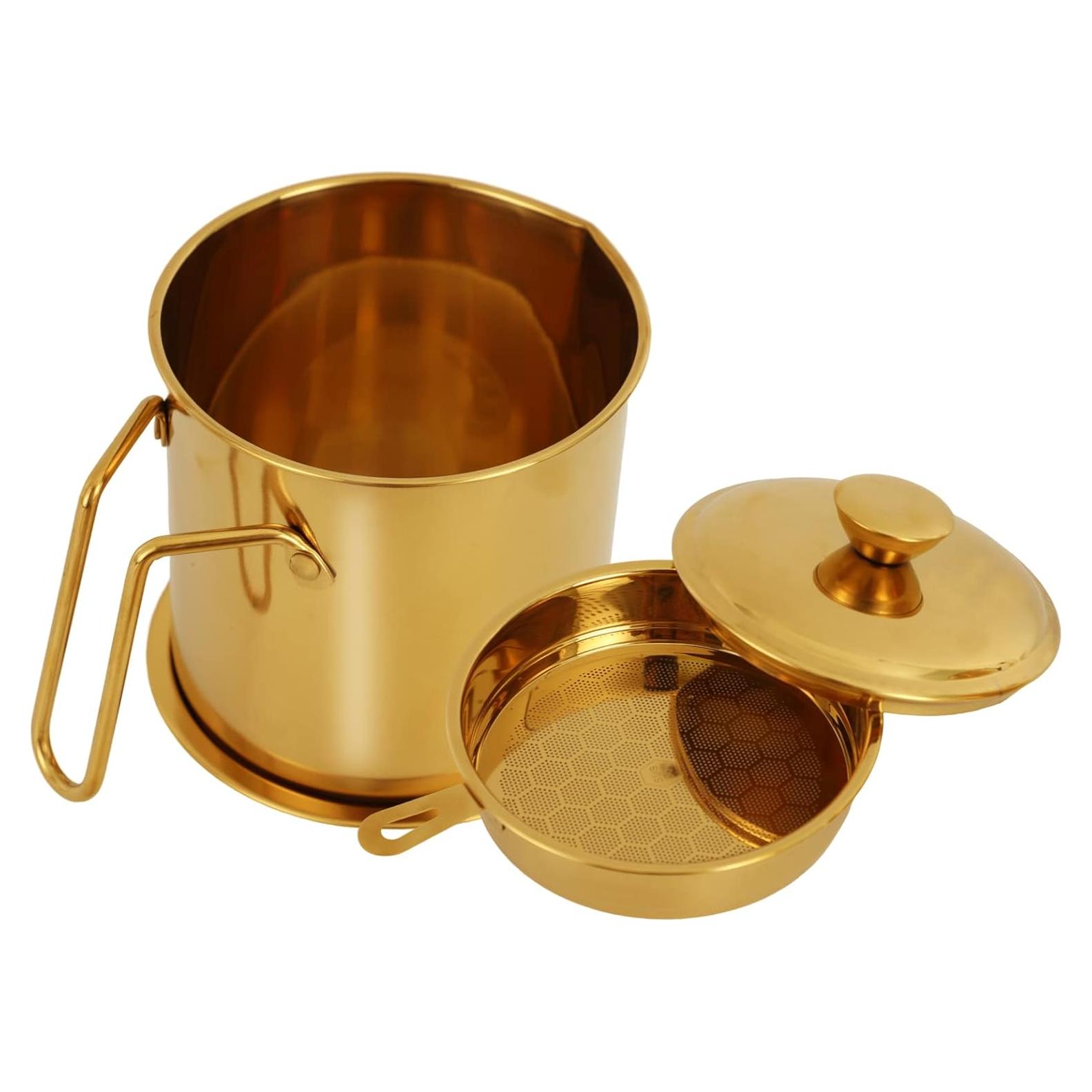 Contenedor de Grasa de Tocino Blueden 1.3L con Filtro y Tapa