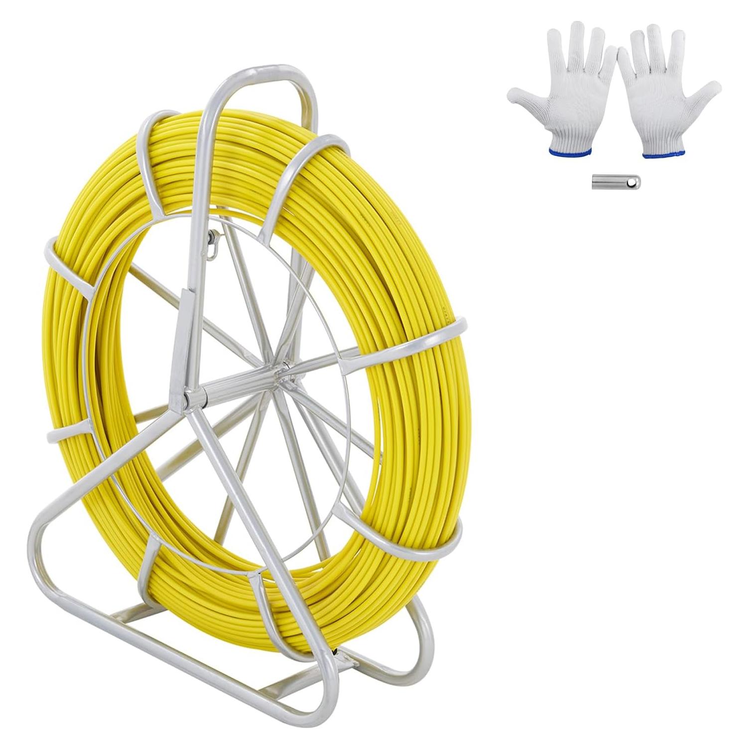 Cinta de Ducto de Fibra de Vidrio VEVOR 200 m x 6.35 mm