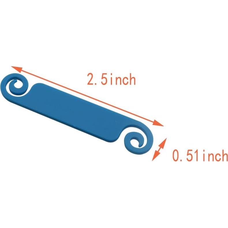 Etiquetas de Cable Reutilizables DGZZI 25 Piezas Multicolor