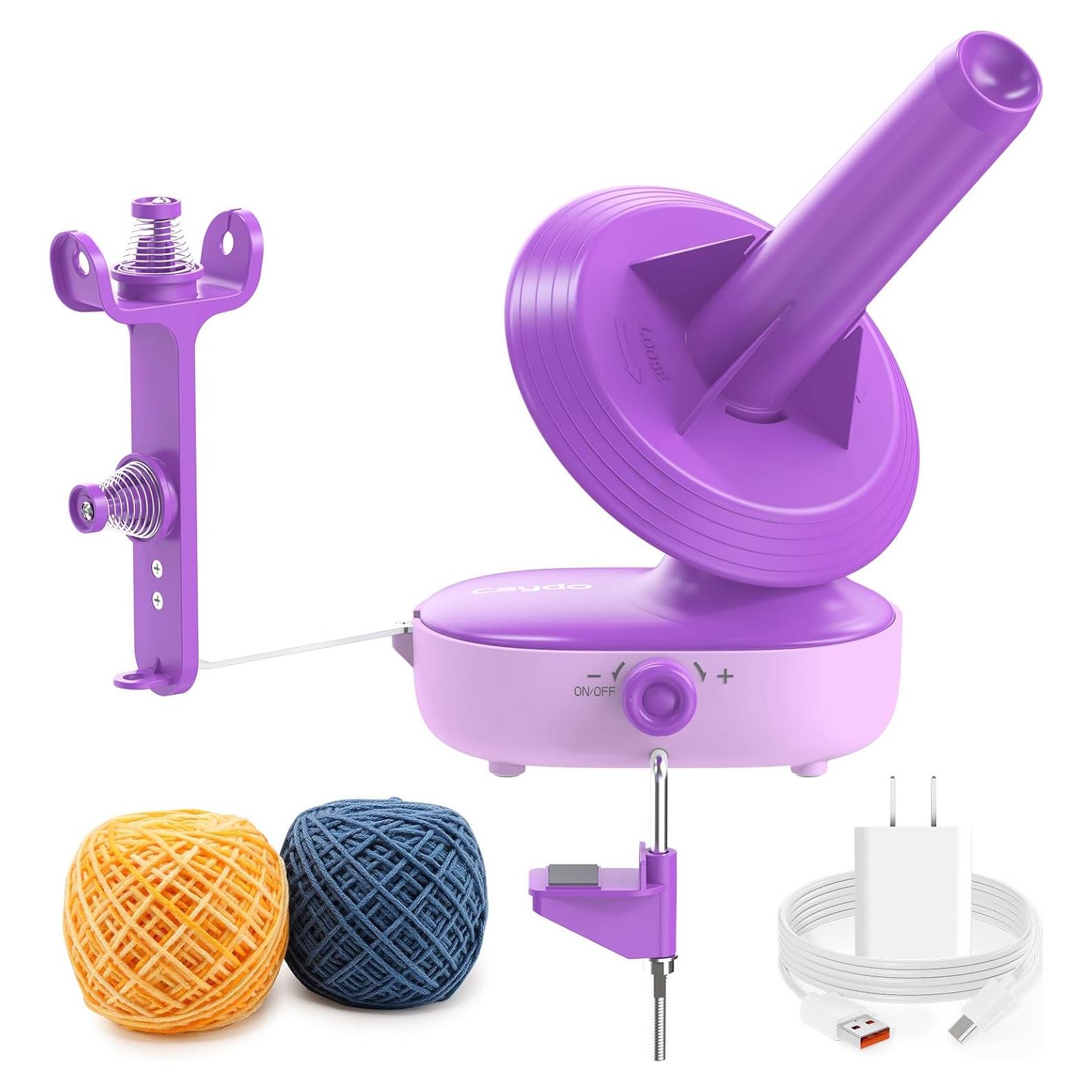 Enrollador de Hilo Eléctrico Caydo Pro 10oz Púrpura