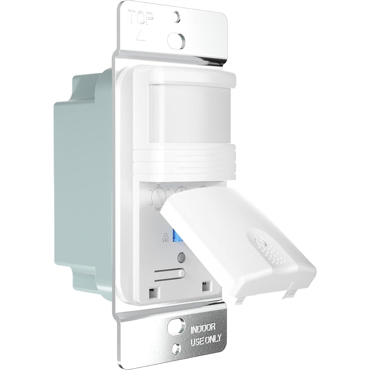 Interruptores de Luz con Sensor de Movimiento EverElectrix - Paquete de 4