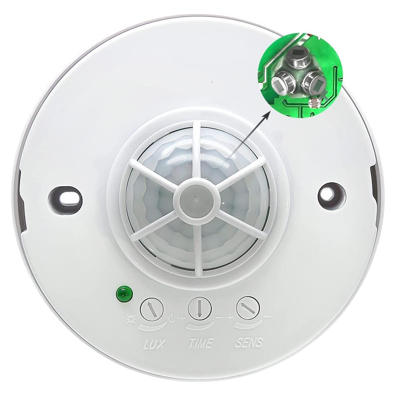 Sensor de Movimiento PIR de Techo Sensky SK036 360° 12m