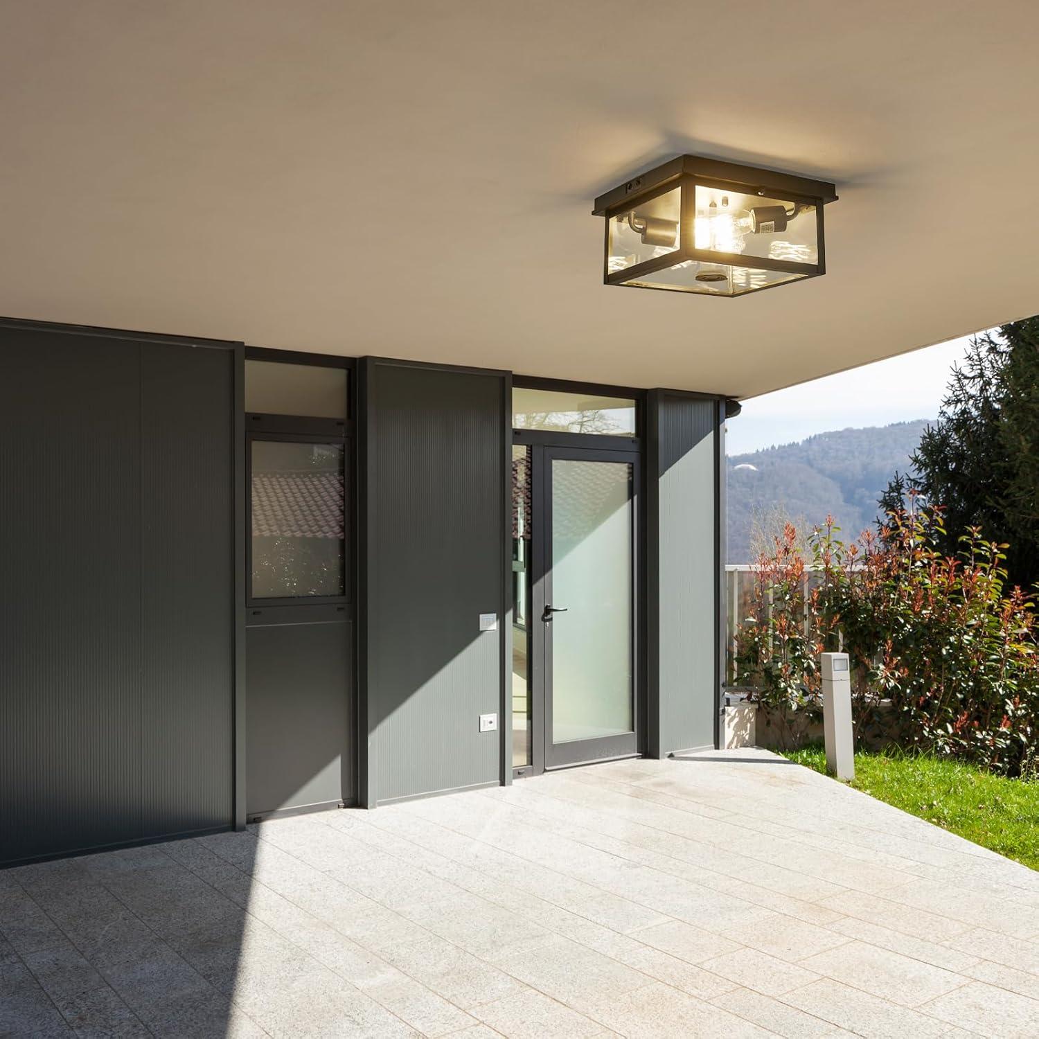 Luz de Techo Exterior Tarentlight con Sensor de Movimiento 2 Luces