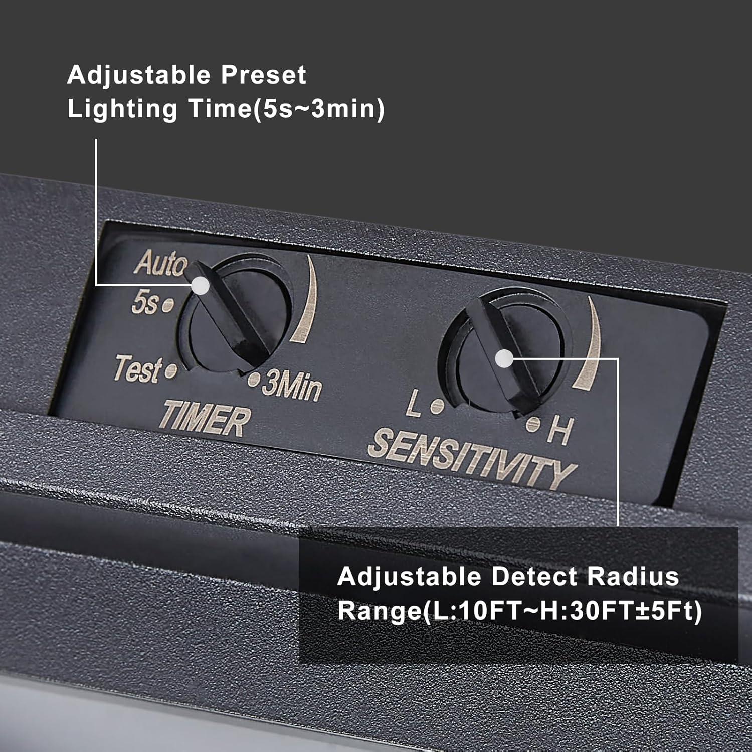 Luz de Techo Exterior Tarentlight con Sensor de Movimiento 2 Luces