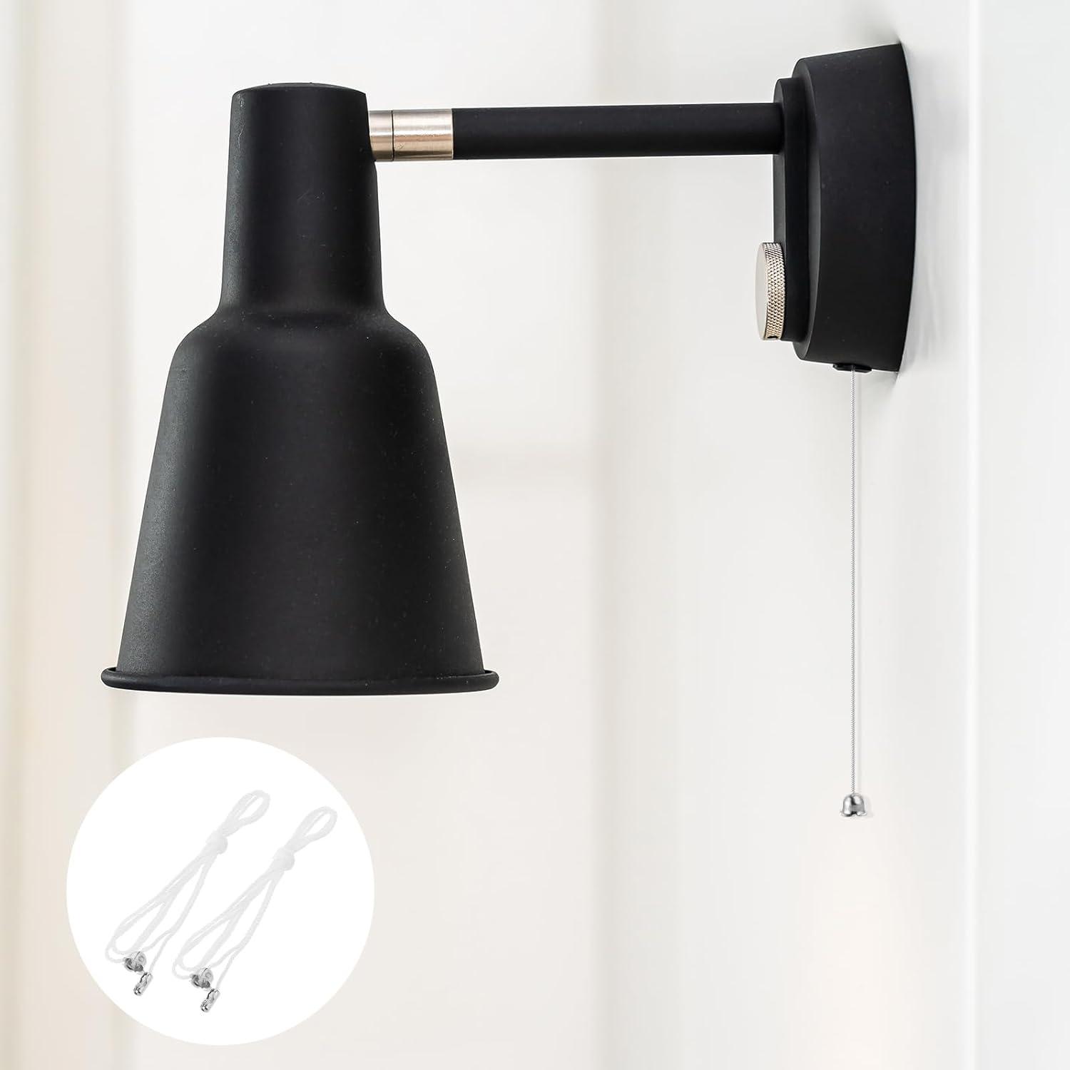 Cuerda de Tirar para Interruptor de Techo Sliverdew 12 Piezas