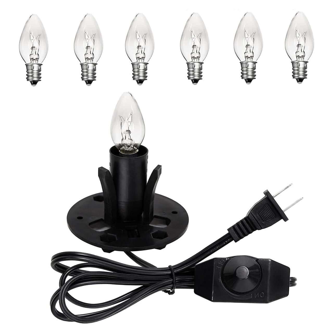 Cable de Reemplazo para Lámpara de Sal Venforze E12 5 pies