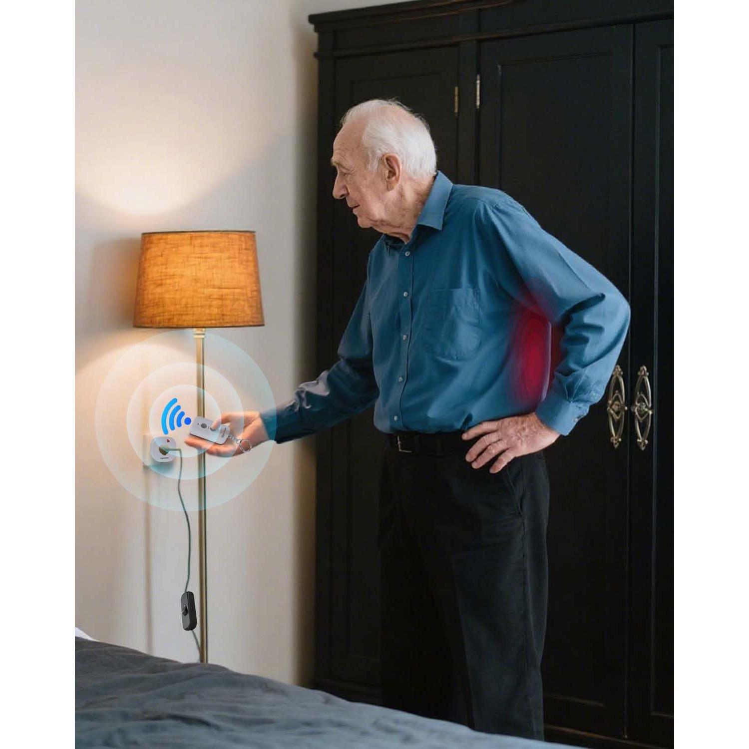 Toma de Corriente Inalámbrica Syantek con Control Remoto 15A