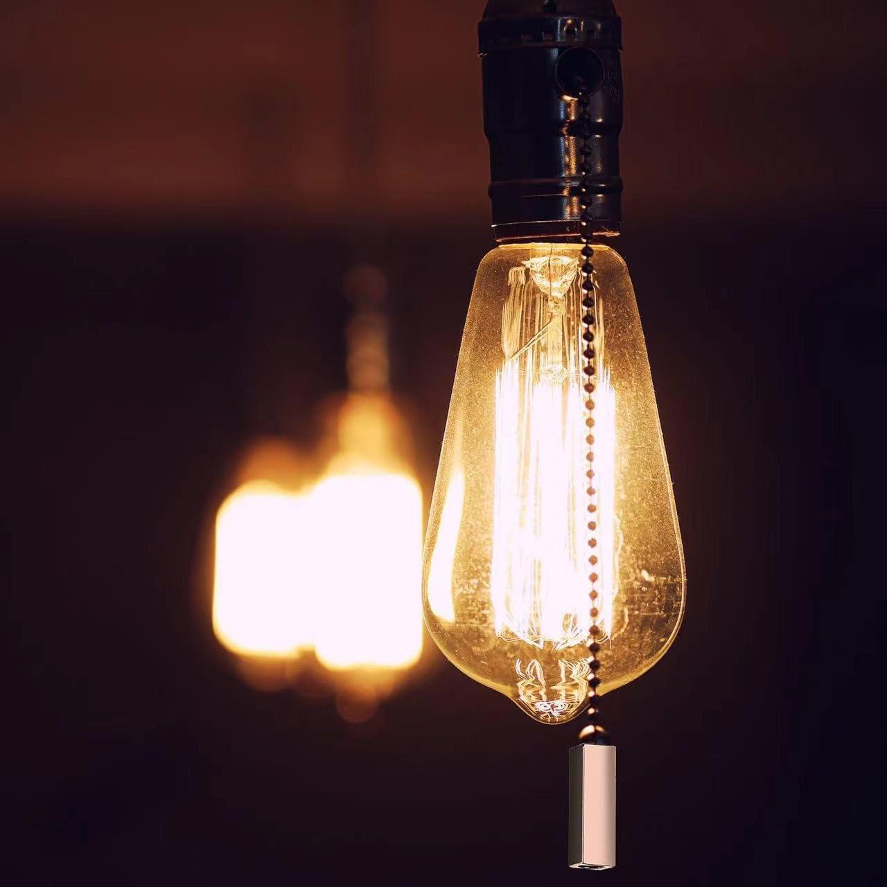 Paquete de 2 Extensiones de Cadena de Tirar SUNIYUILD 1m