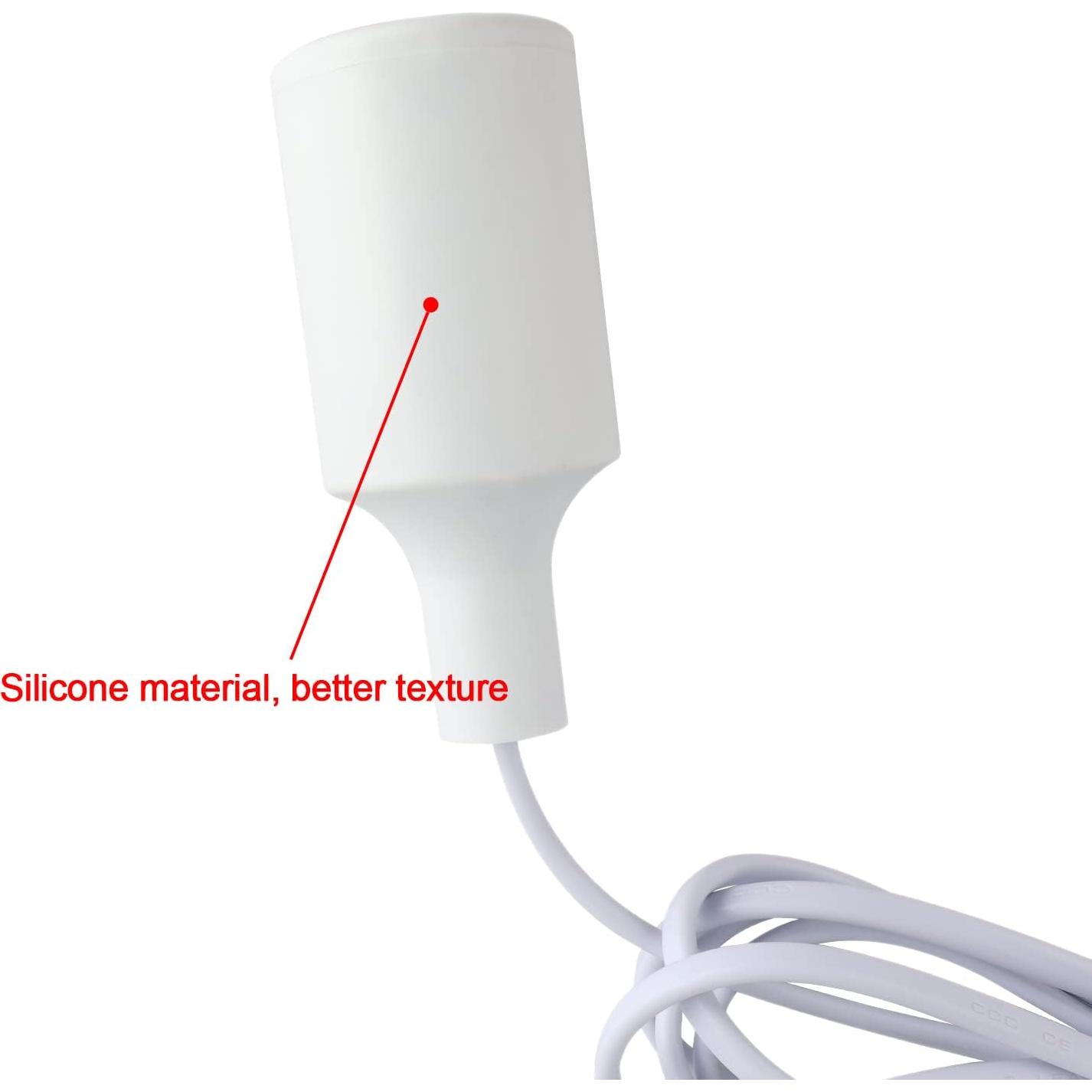 Kit de Luz Colgante Industrial E26 E27 2 Paquetes 3 Metros Blanco