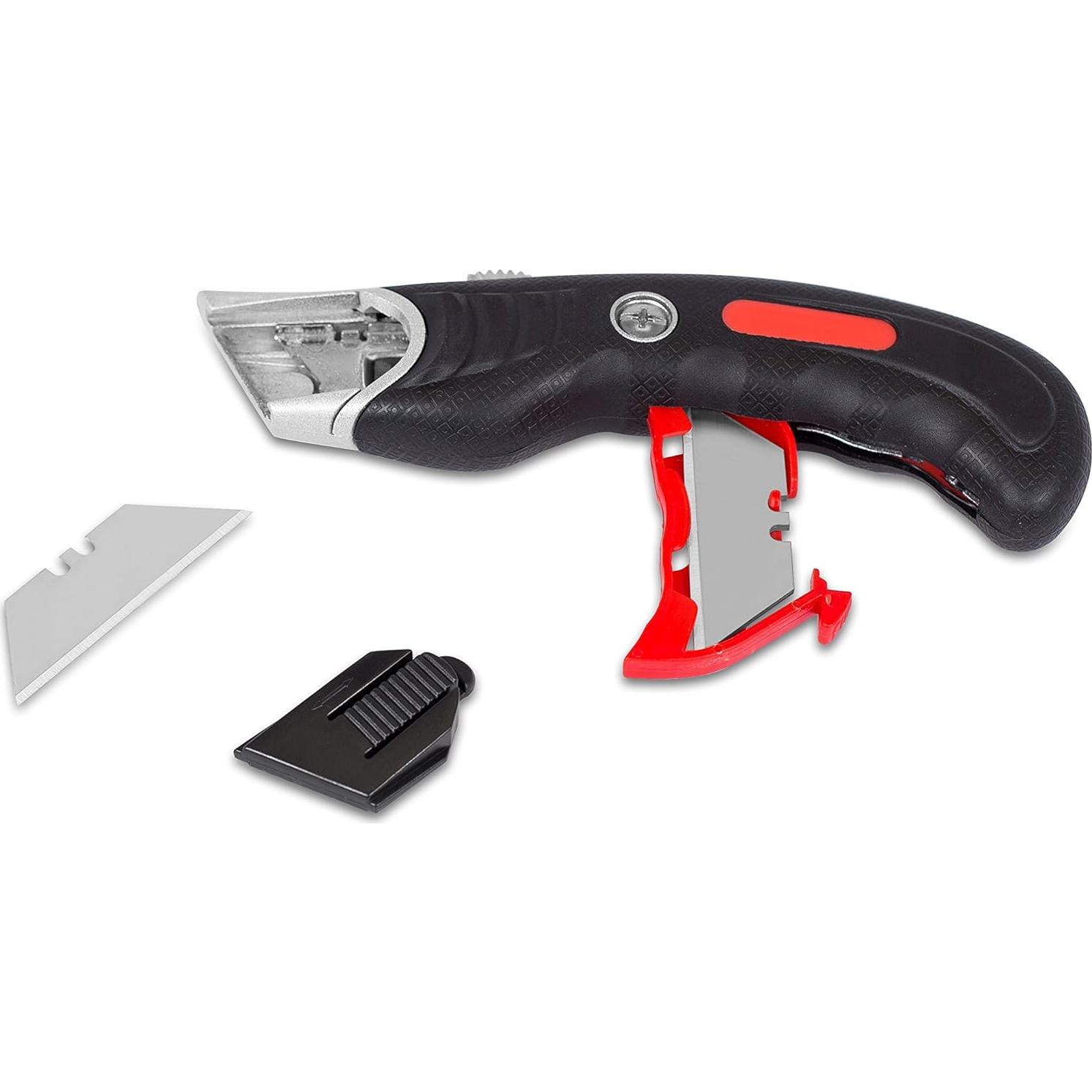 Juego de Cuchillos Utilitarios Ergonómicos Mejor de Internet - 2 Cuchillos y 3 Cuchillas Extra