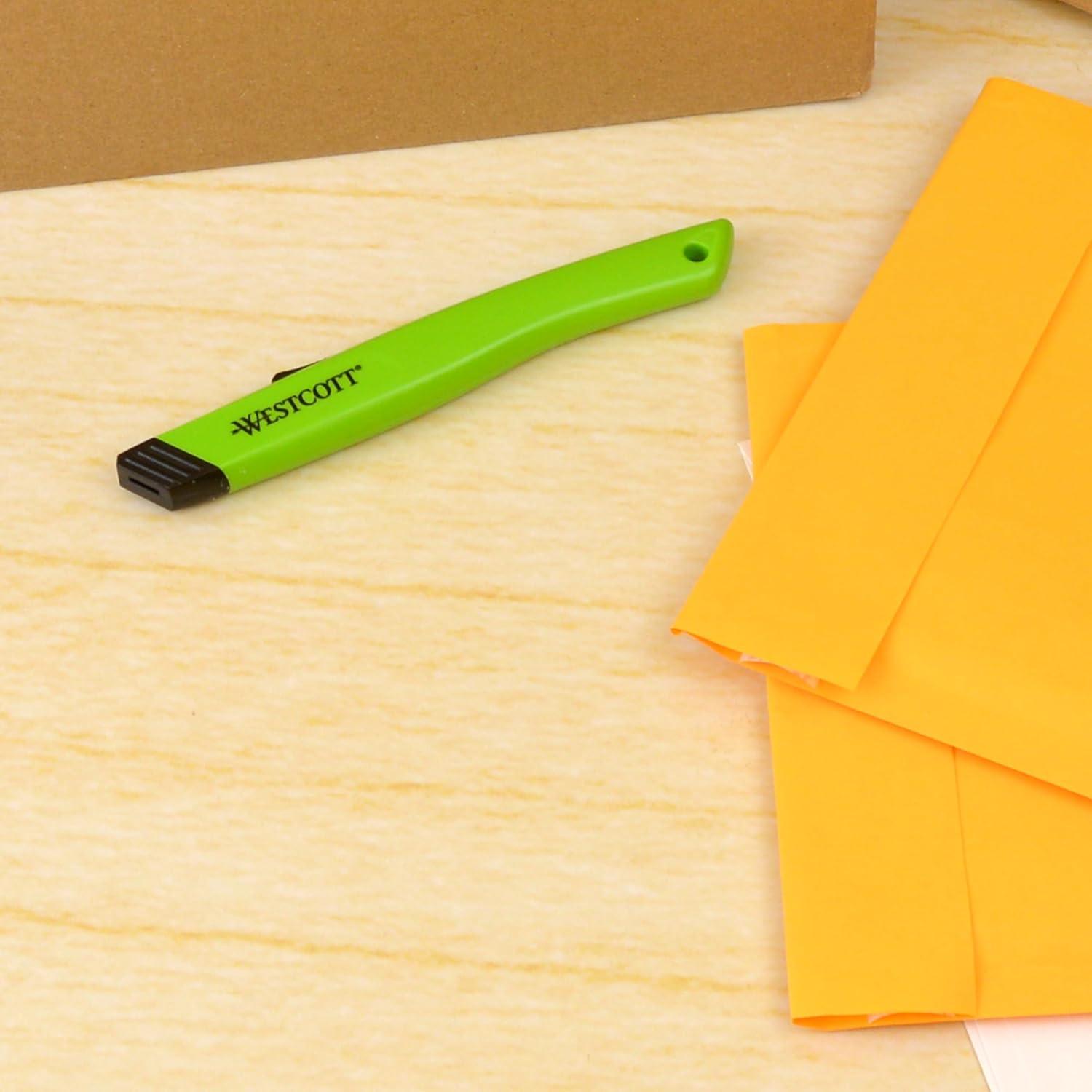 Cortador de Cajas Retráctil de Cerámica Westcott 16475 Verde