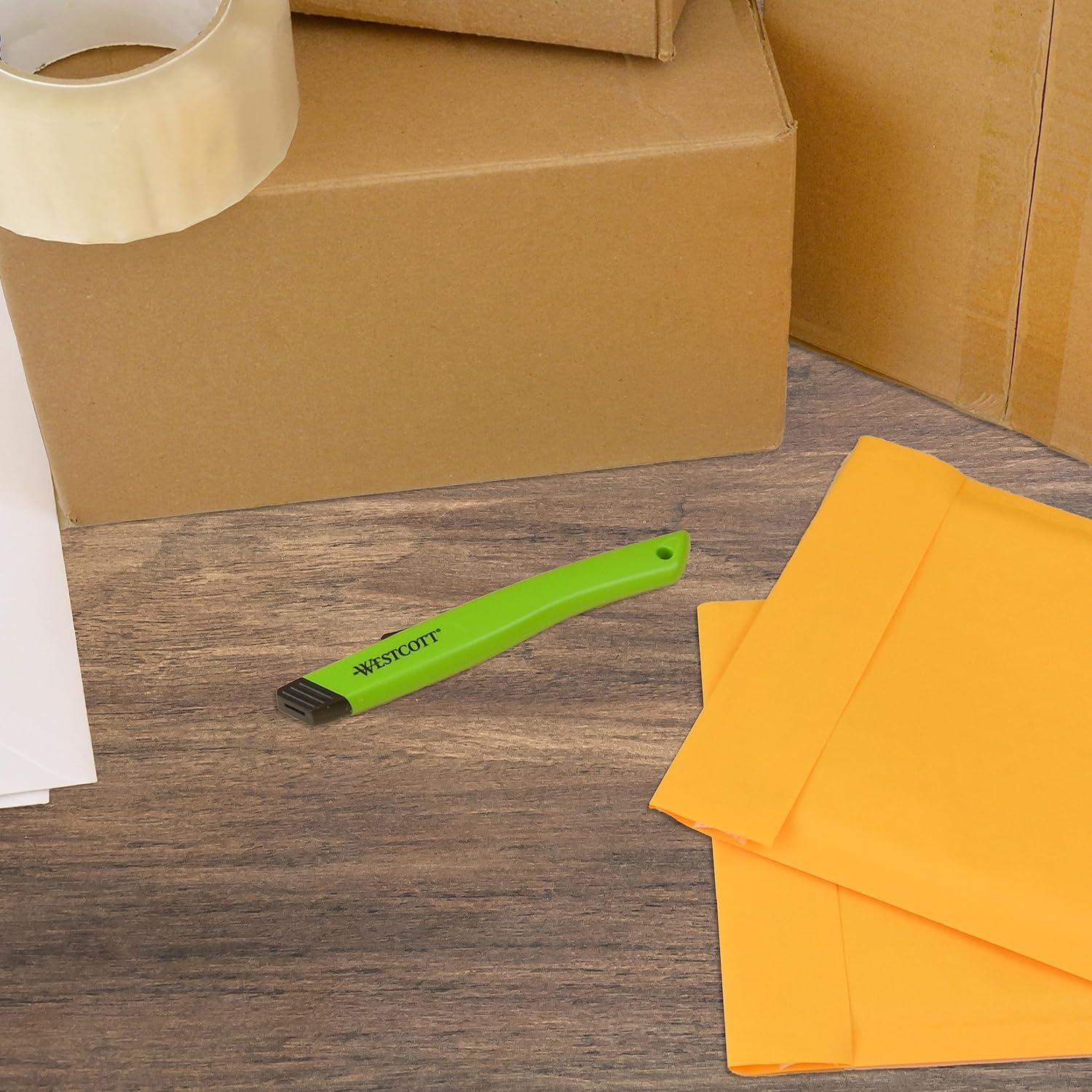 Cortador de Cajas Retráctil de Cerámica Westcott 16475 Verde