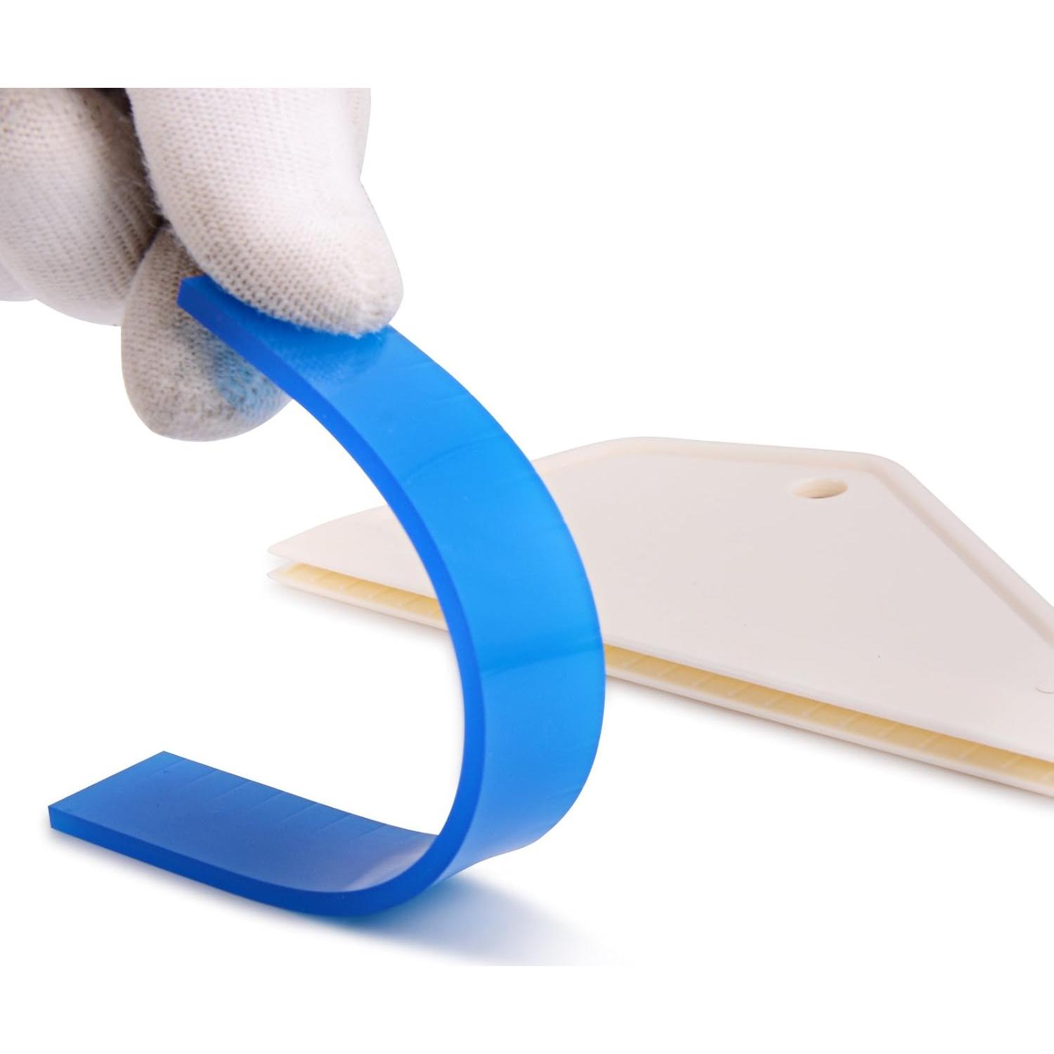 Limpiaparabrisas FOSHIO 4Pack 15cm Silicona para Ducha y Ventanas