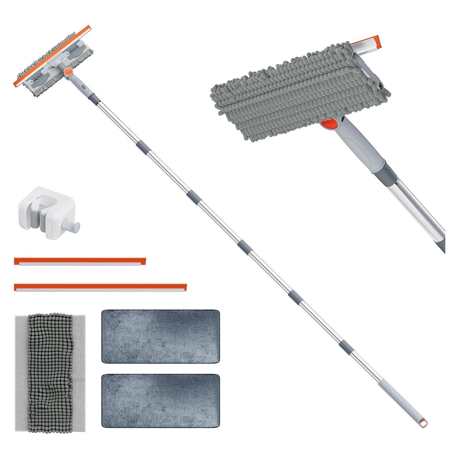 Kit de limpieza de ventanas 2 en 1 Aplop 1.95 m sin rayas