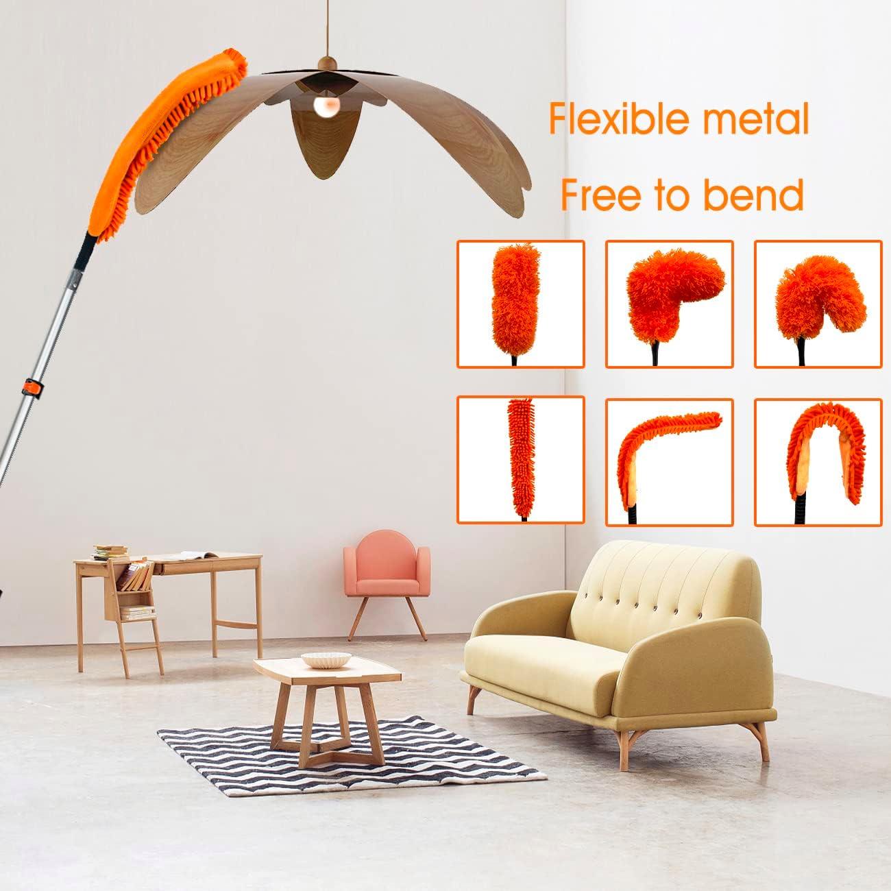 Kit de limpieza Buyplus 6 m, plumero extensible y limpiador de ventanas