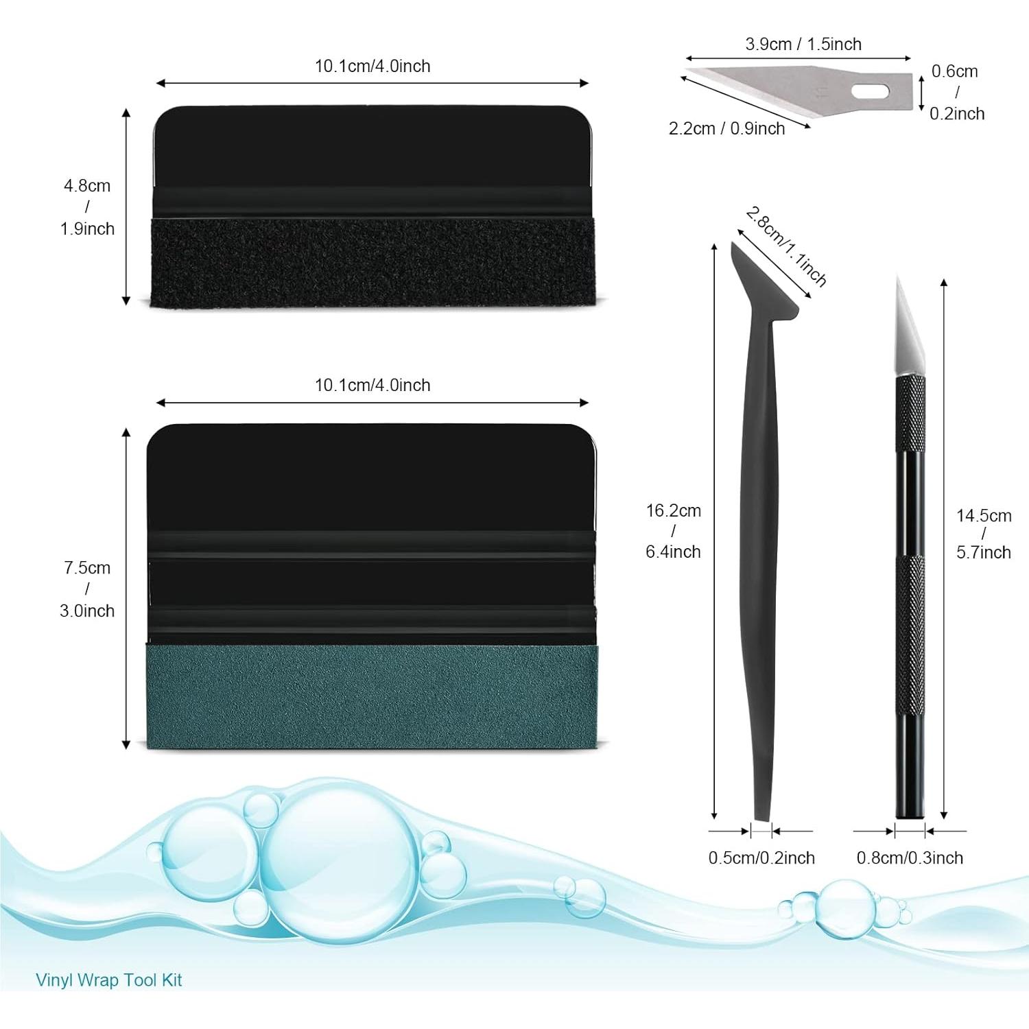 Kit de Instalación de Tintado de Ventanas NEWISHTOOL 9 en 1