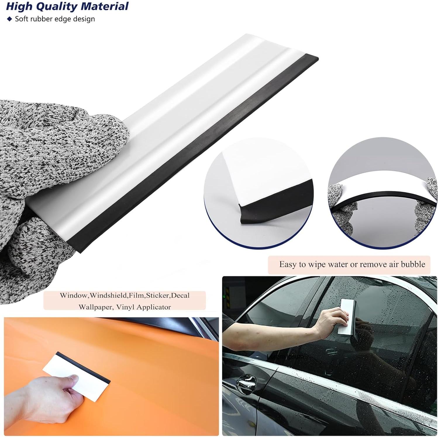 Kit de Herramientas EHDIS para Envoltura de Vinilo y Tinte de Ventanas 7 Piezas