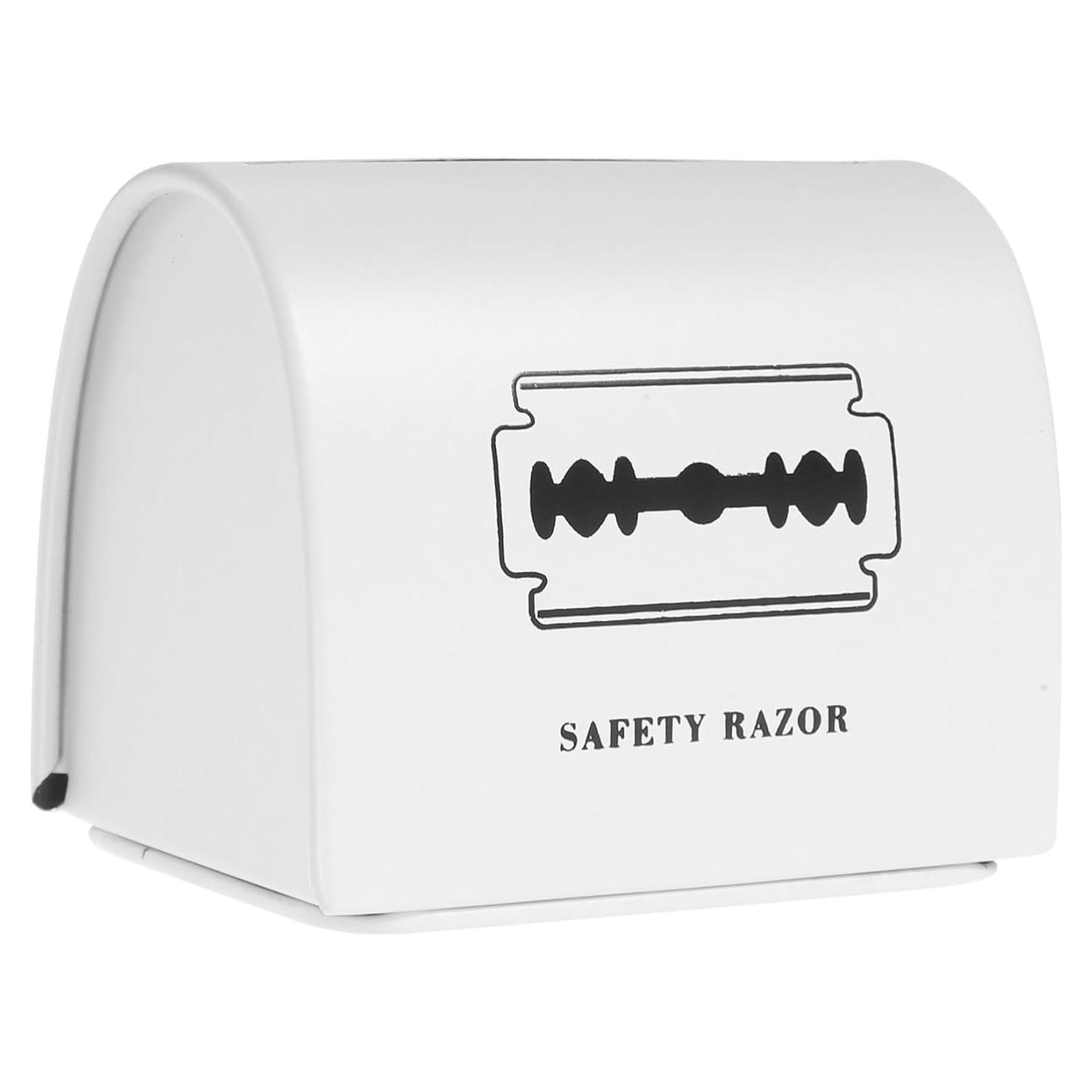 Caja de Desechos de Afeitado Ipetboom - Estuche Metal 6x5cm