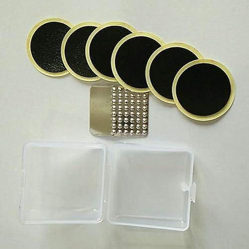 Kit de Reparación de Neumáticos de Bicicleta Pxiryanlow 7 Piezas