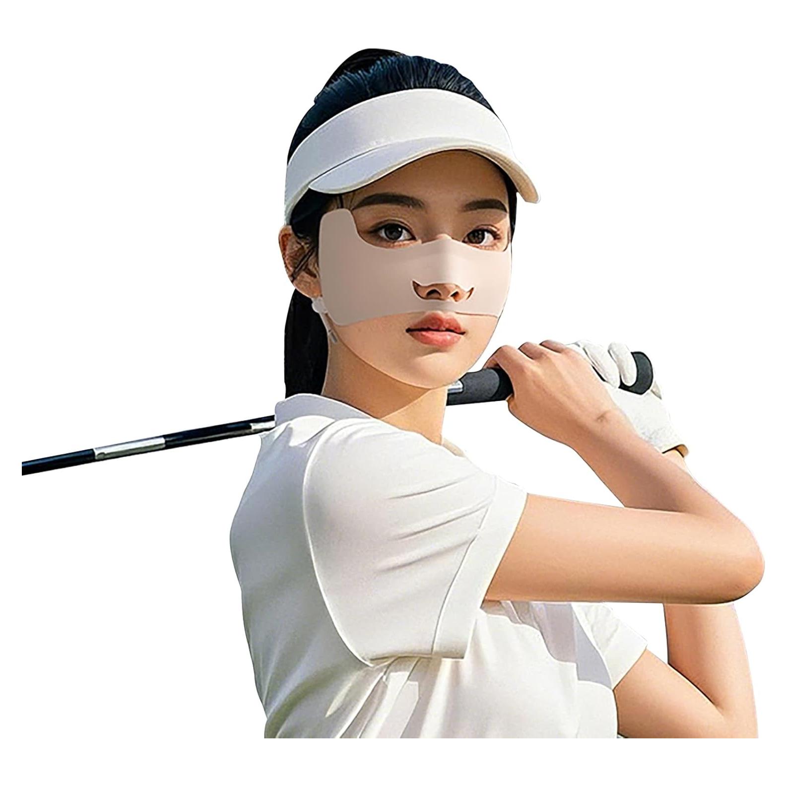 Máscara Facial UPF50+ LKMUPNR para Golf y Senderismo