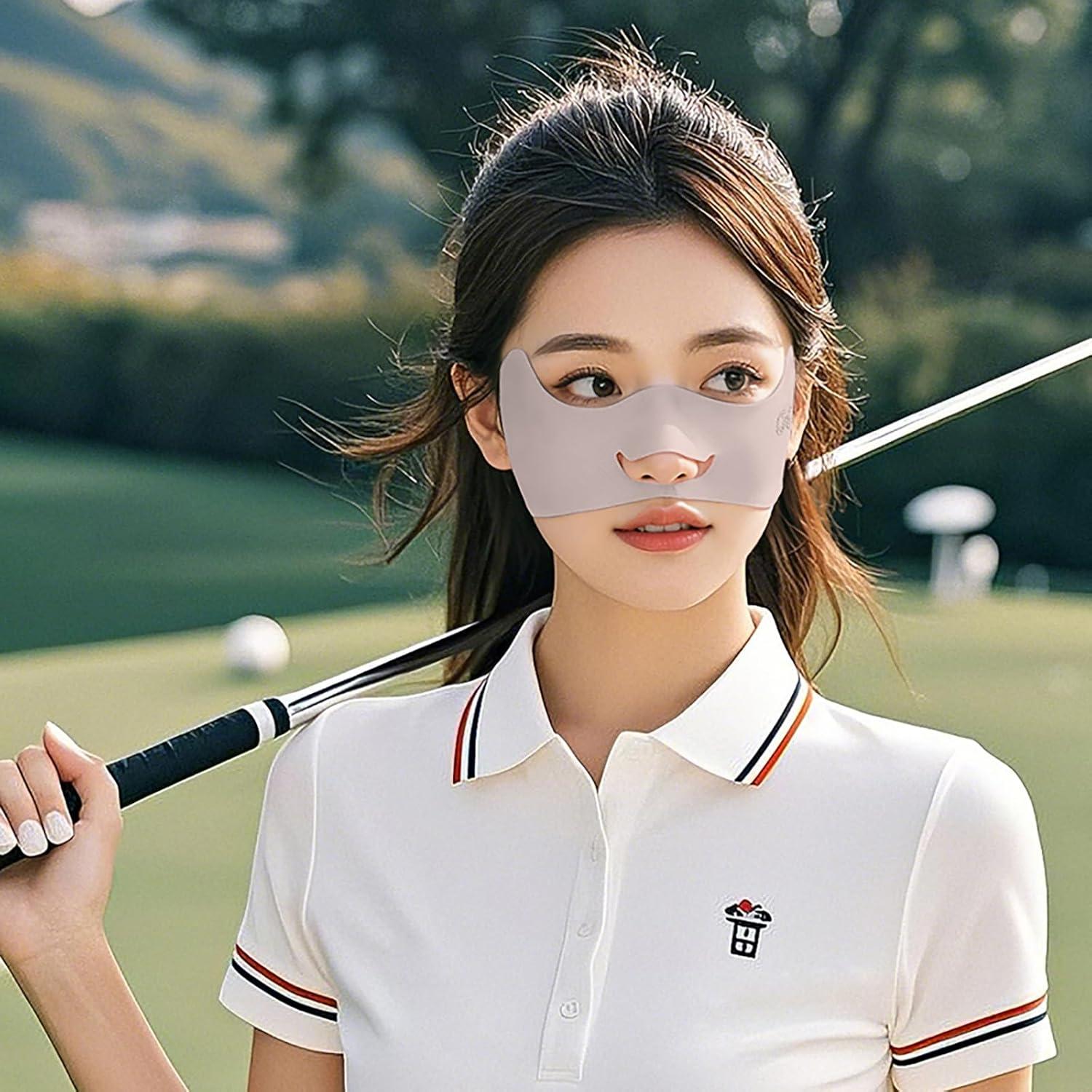 Máscara Facial UPF50+ LKMUPNR para Golf y Senderismo