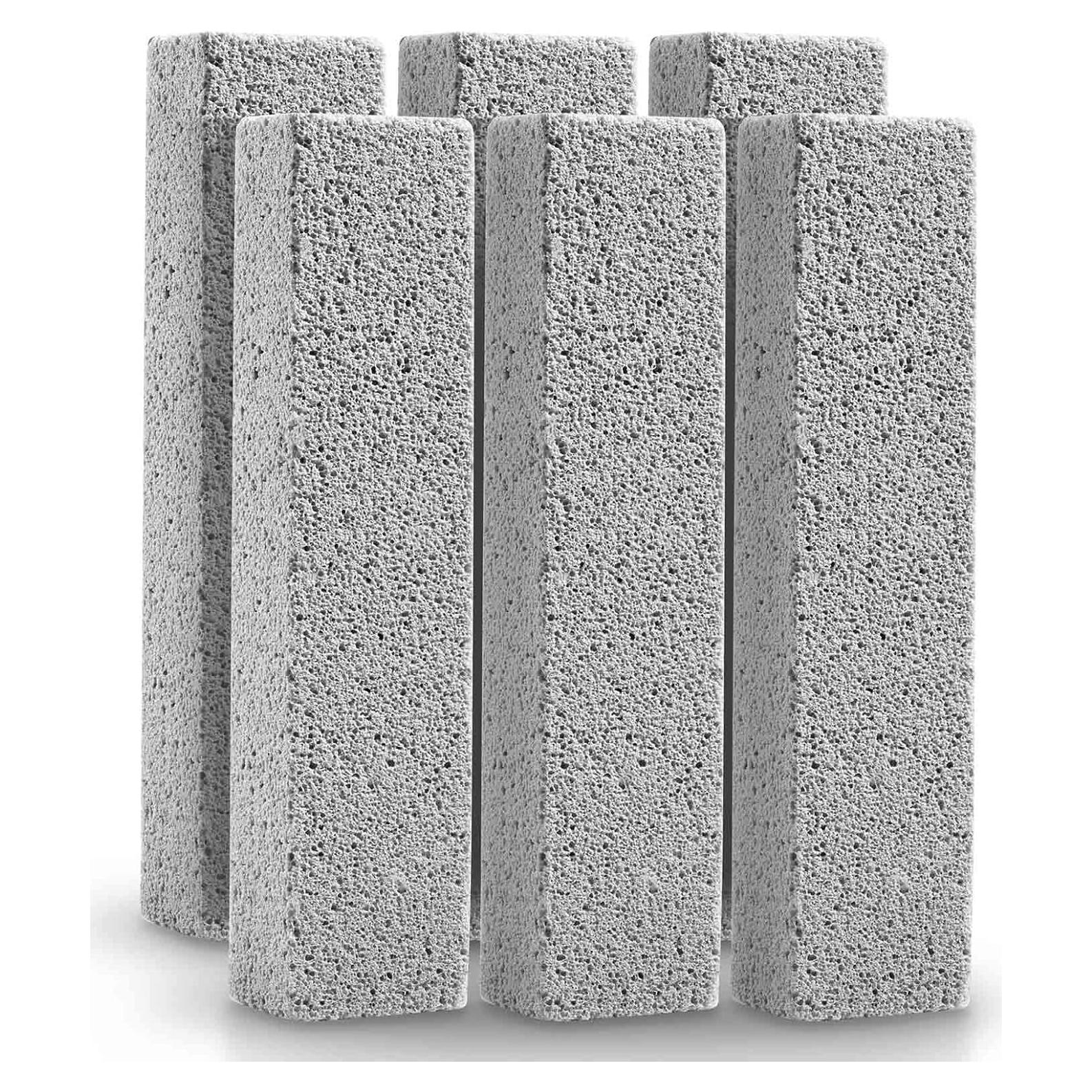 Paquete de 6 Piedras Pómez FALAMON para Limpieza de Inodoro