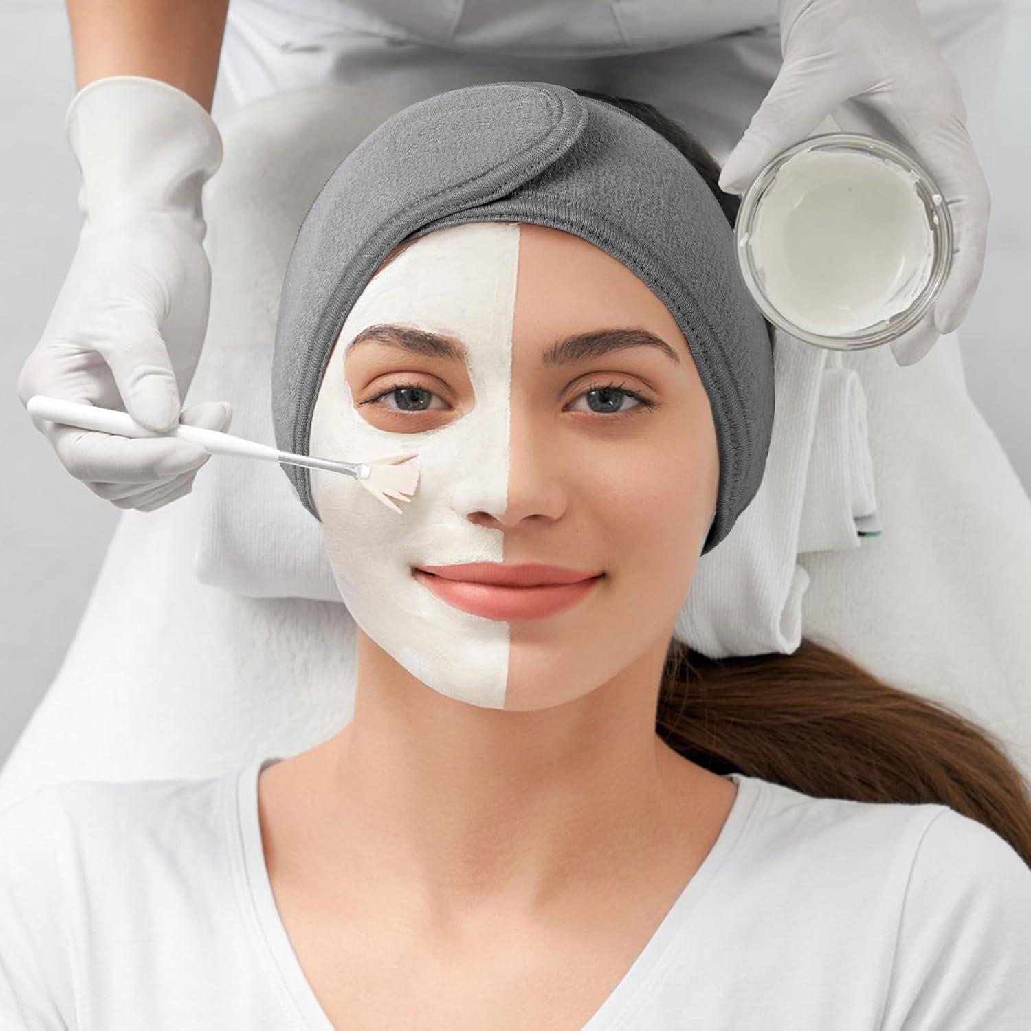 Cinta Facial Spa LADES - Tela Suave Ajustable para Maquillaje