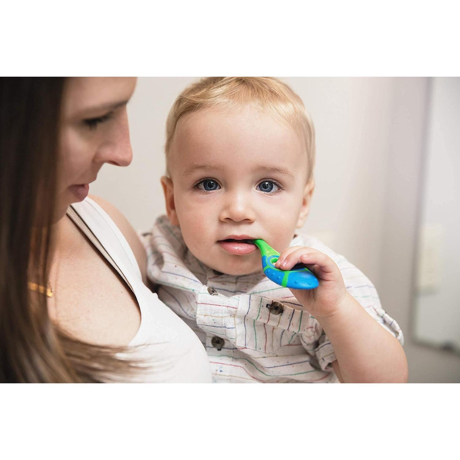 Cepillo de Dientes para Bebés Farber Baby - 4 Piezas, Suave, BPA Free