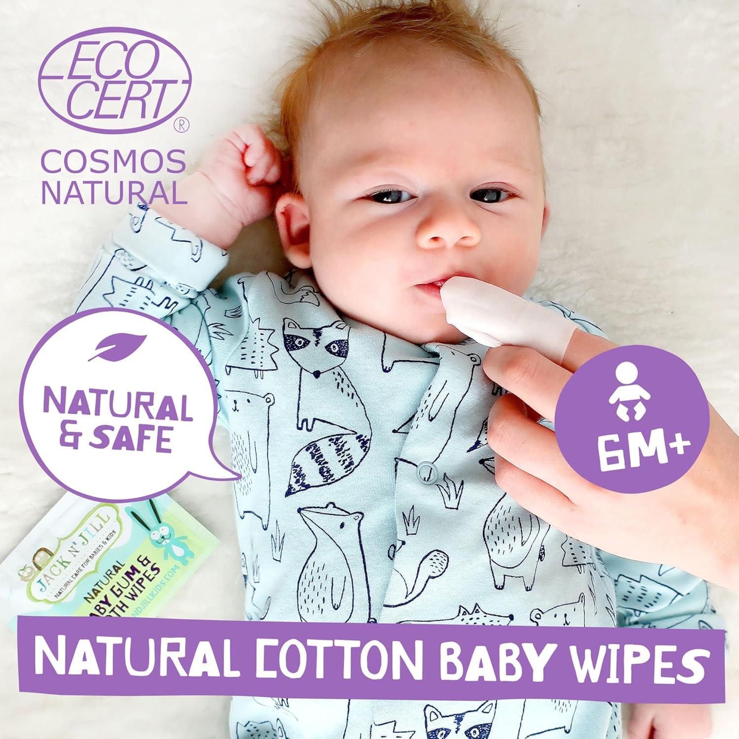 Toallitas Higiénicas para Encías y Dientes Jack N' Jill 25 Unidades