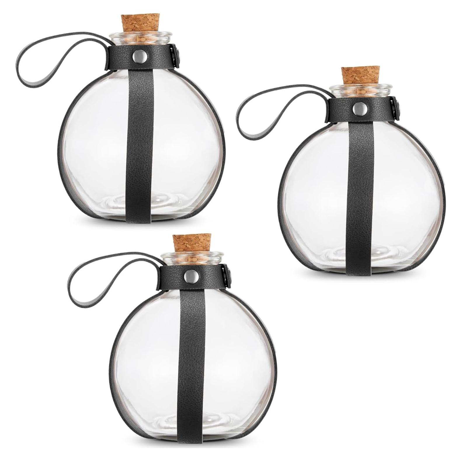 Botellas de Vidrio Camaleón Cósmico para Pociones - 1L (Paquete de 3)