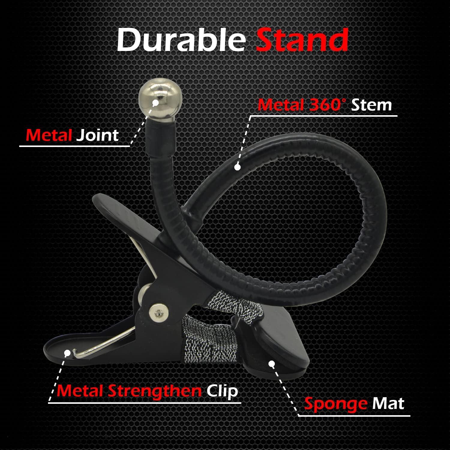 Espejo Convexo Acrílico Ampper 9.53 cm Clip On para Seguridad