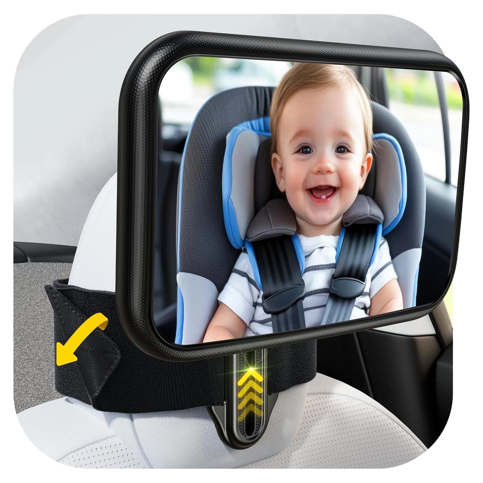 Espejo para Bebé TAZENI BBJ-09 Ajuste Fijo 360° Antichoque