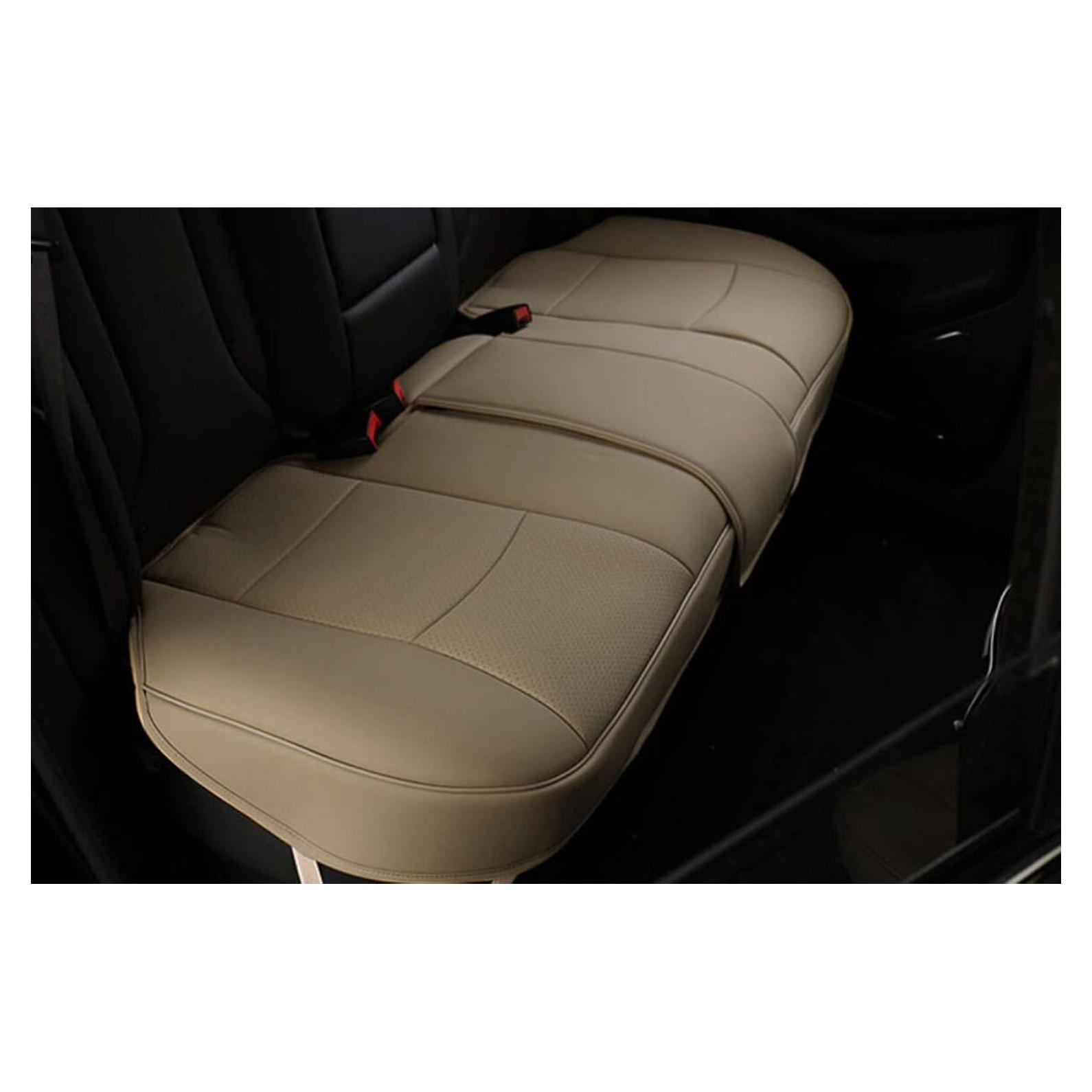Funda de Asiento Trasero EDEALYN Beige Ajustable 127-140cm