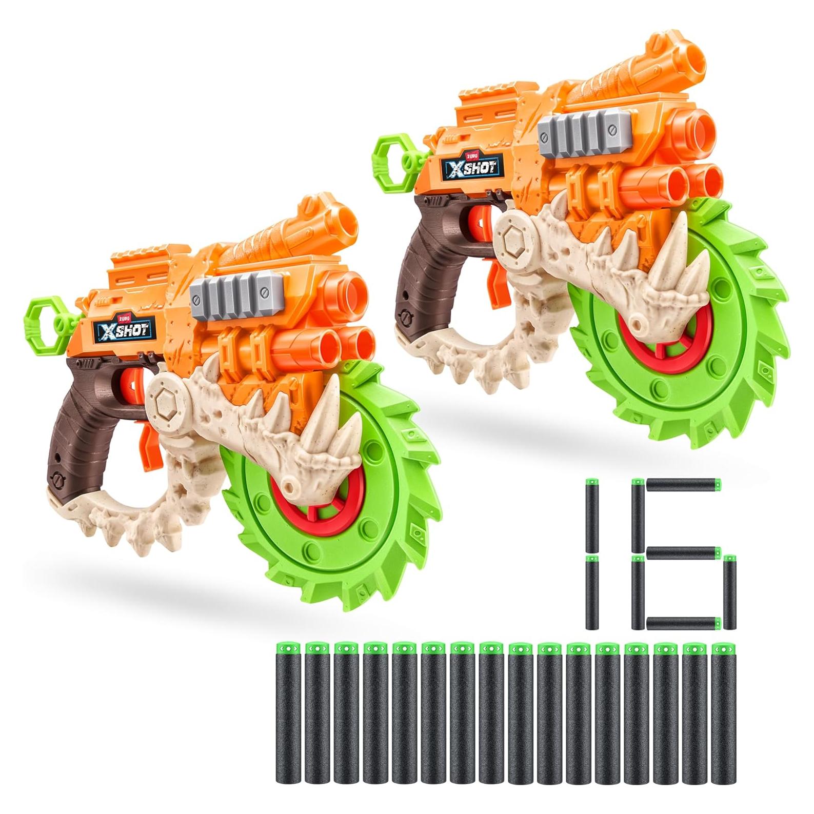 XShot Insanity HorrorFire Reaper X Doble con 16 Dardos