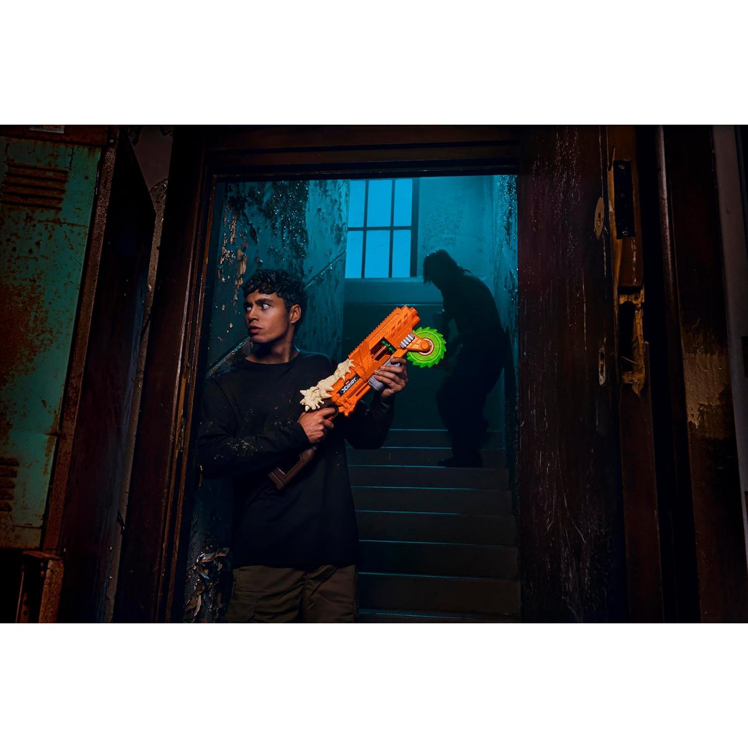 Bláster XSHOT Insanity HorrorFire Juicio Final con 16 Dardos