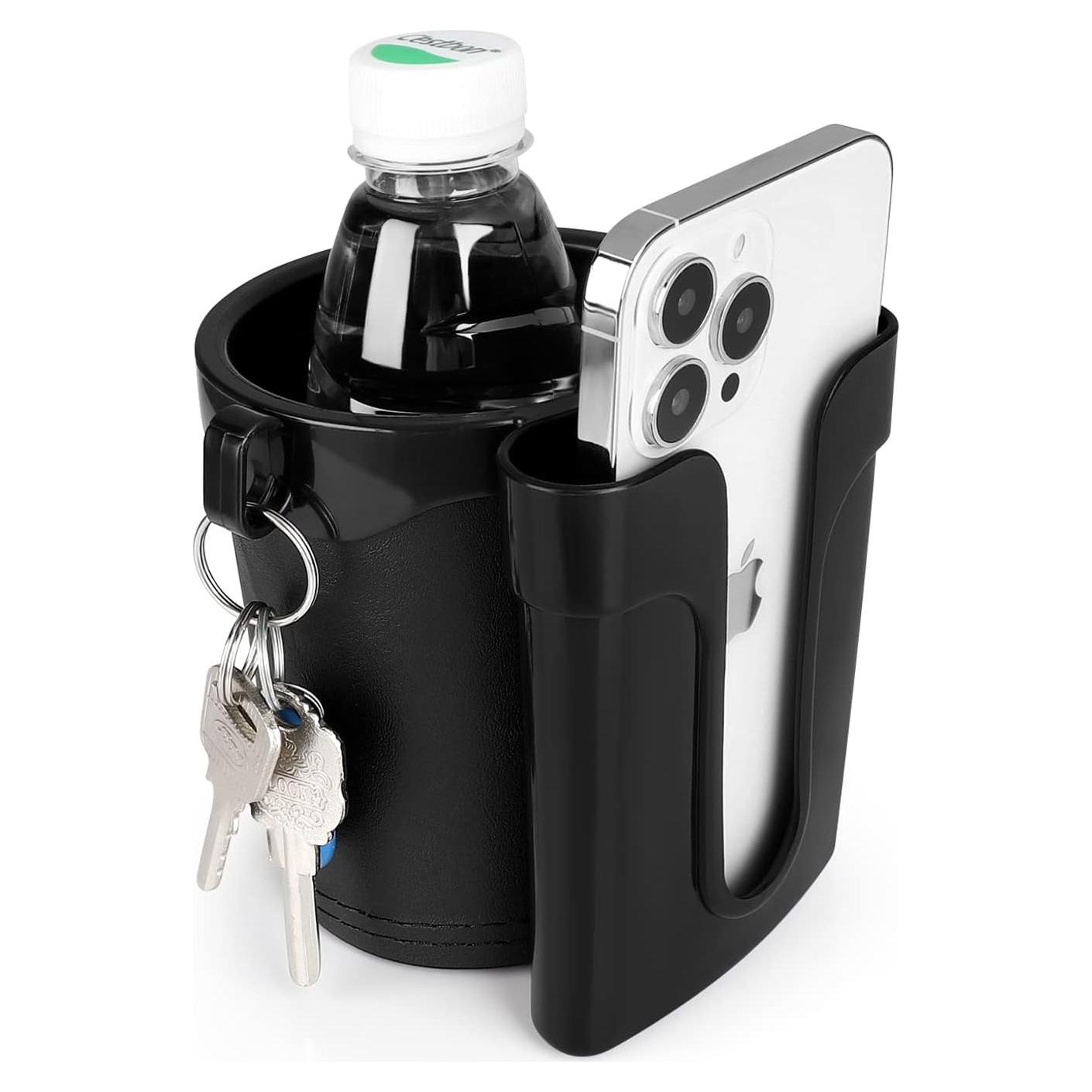 Soporte para Taza de Bicicleta Accmor 3 en 1 Negro