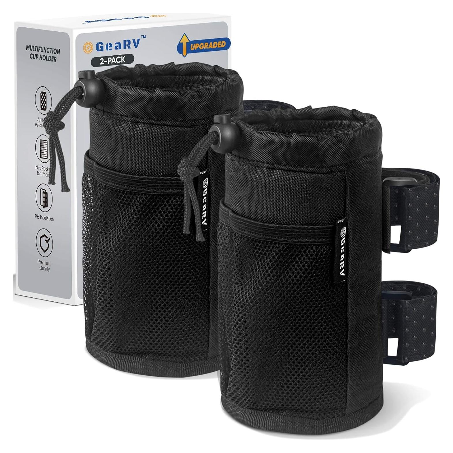 Soporte para Taza GEARV 2Pack Universal para Bicicleta y Andador
