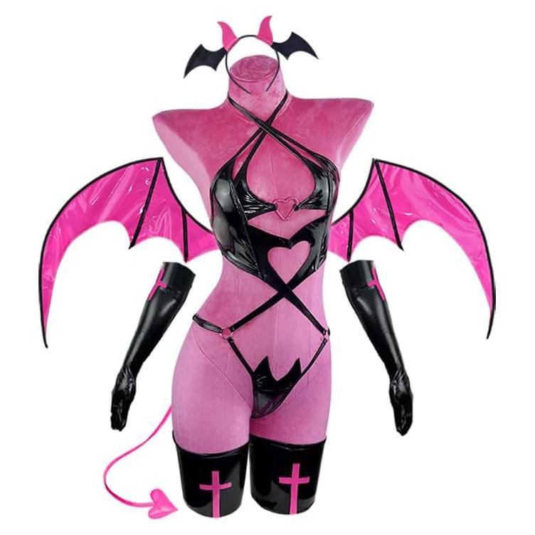 Disfraz de Succubus Premium KORURACLUB para Mujeres - Lencería Sexy