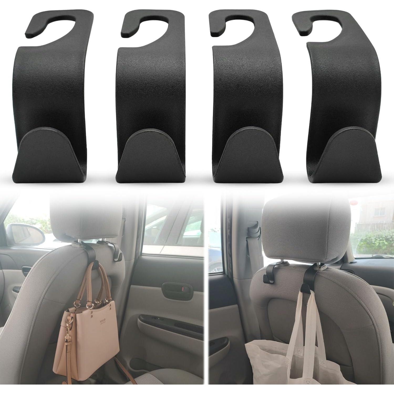 Ganchos de Reposacabezas Universales KT Deals - 4 Piezas