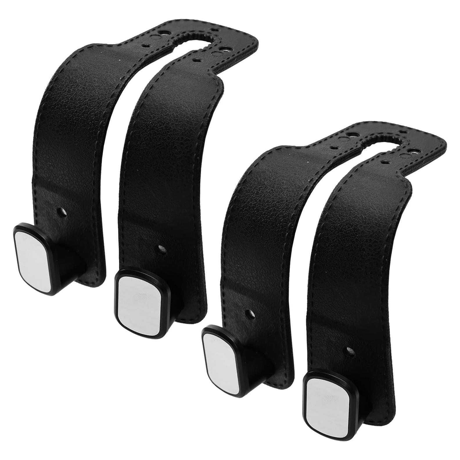 Ganchos para Reposacabezas de Coche ENOCHT 2 Piezas Negro