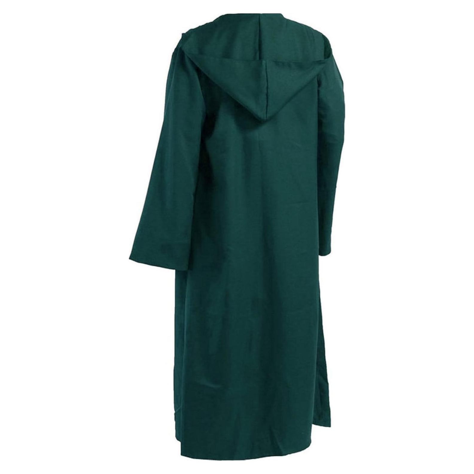 GOLDSTITCH Bata con Capucha Hombre Capa Cosplay Verde XXL