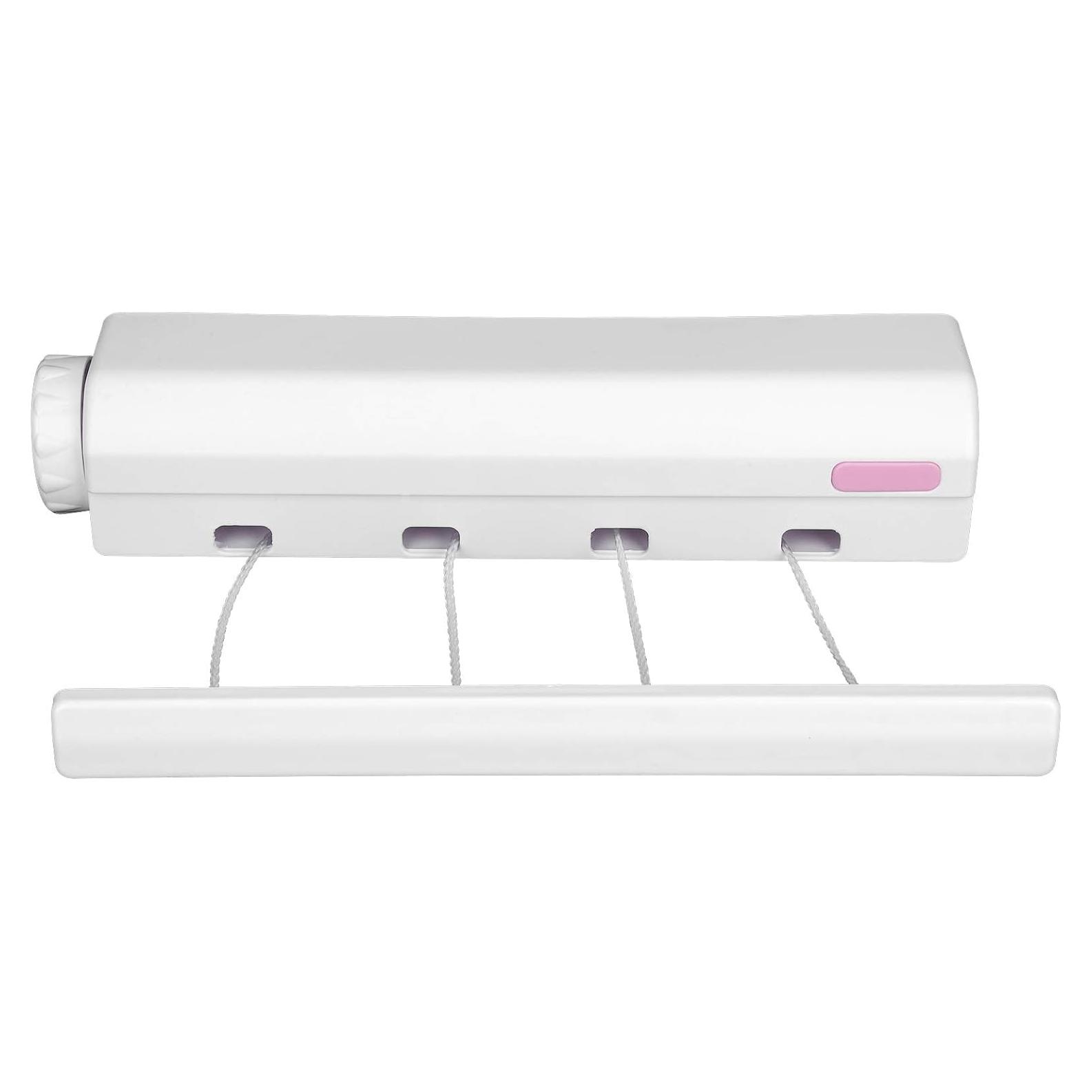 Tendedero Retráctil de Pared Tiiyee 3.75m Ahorra Espacio