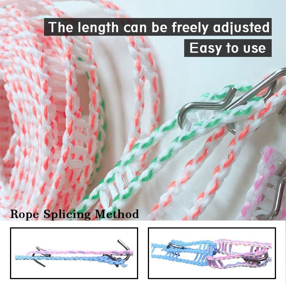 Cuerda de Tender Portátil Sarmyarc 5m Ajustable a Prueba de Viento