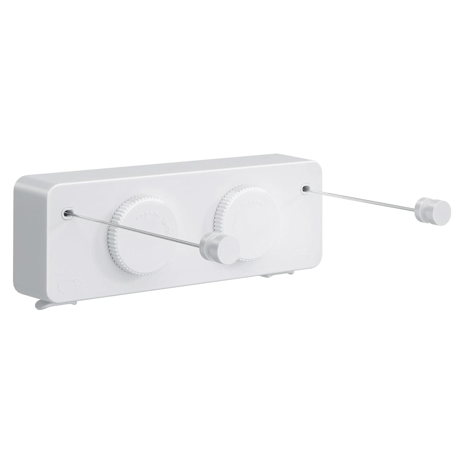 Cuerda Retráctil para Ropa Danpoo 8.4m Acero Inoxidable Ajustable