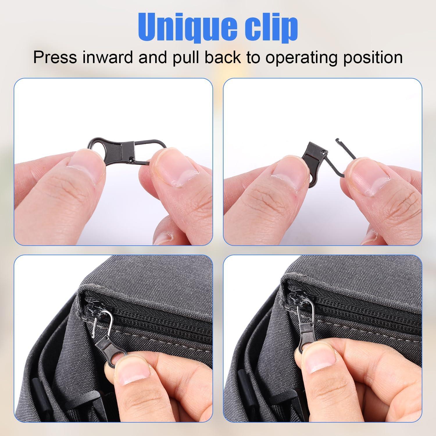 Kit de 8 Tiradores de Cremallera Gosknor - Reparación y Accesorios