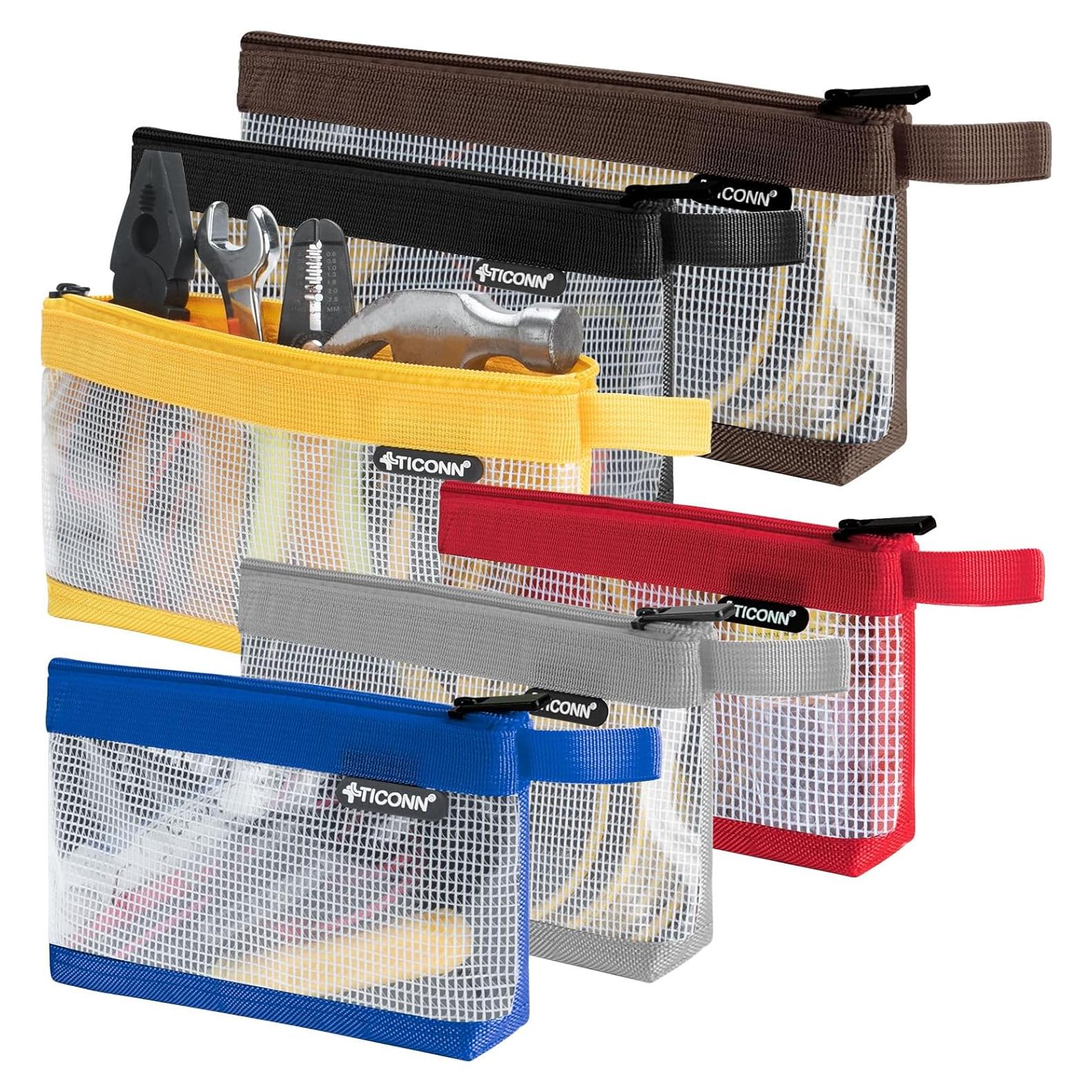 Bolsa de Herramientas TICONN 6PK Oxford 1680D Transparente