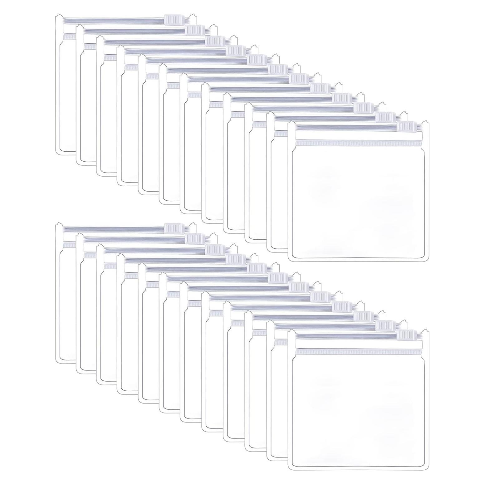 Bolsas de Píldoras Reutilizables WIWAPLEX 24 Piezas 8x8 cm