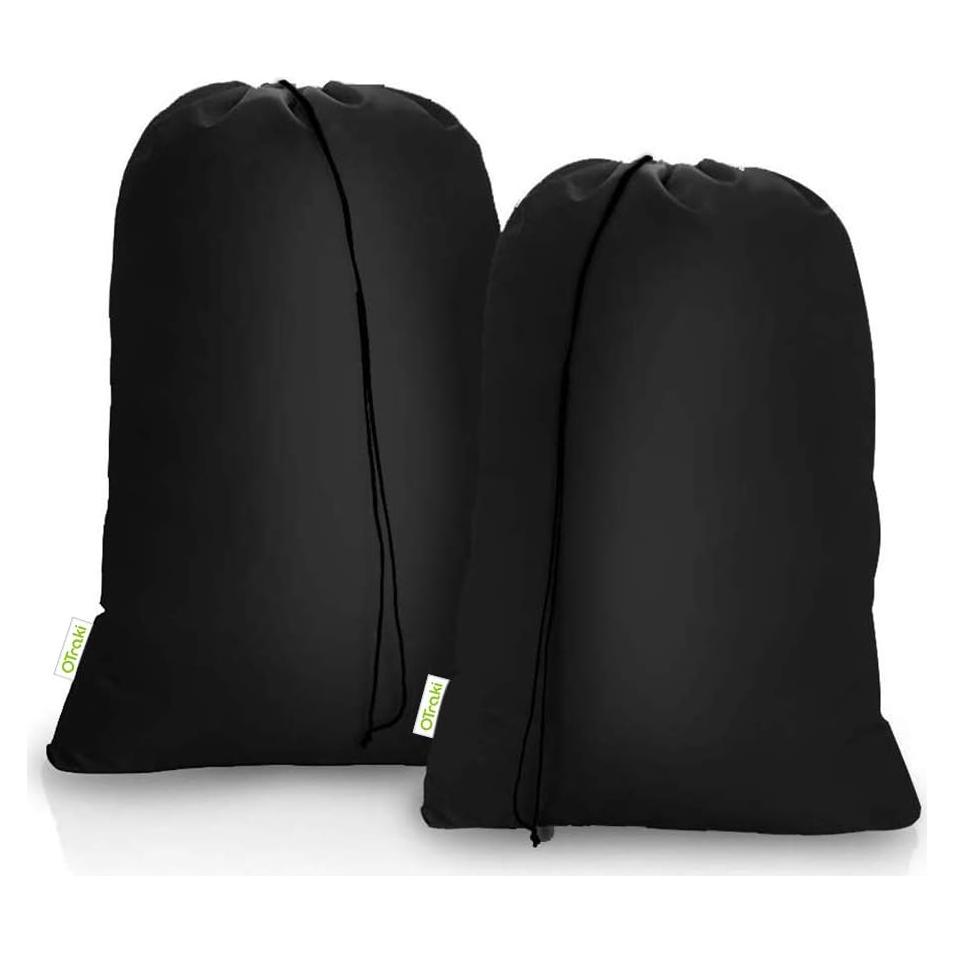 Paquete de 2 Bolsas de Lavandería OTraki 71x114cm Negro