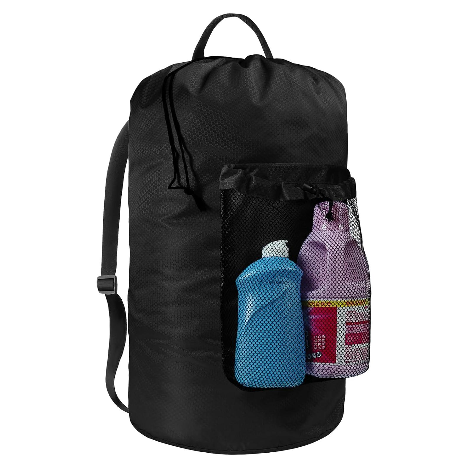 Mochila de Lavandería CATOTEL Grande Plegable 33x68.6cm Negra